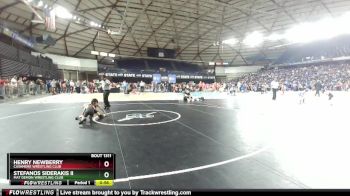 56 lbs Cons. Round 2 - Henry Newberry, Cashmere Wrestling Club vs Stefanos Siderakis Ii, Mat Demon Wrestling Club