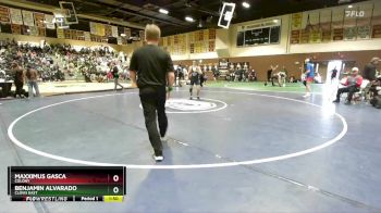 144 lbs Champ. Round 2 - Maxximus Gasca, Colony vs Benjamin Alvarado, Clovis East