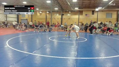 285 lbs Quarterfinal - Gabriel Finley, Providence (Mont.) vs Mark Marin, Clackamas Community College