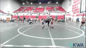 37-40 lbs Consolation - Ronan Scott, Blanchard Wrestling Club vs Hank Shattuck, Harrah Little League Wrestling