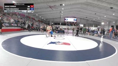 175 lbs Cons. Sub-rd Of 16 - Diego Torres, Askren Wrestling Academy vs Finn Grauwels, Team Nazar Training Center