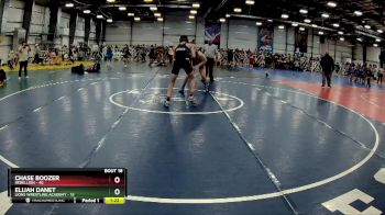 140 lbs Rd# 8- 12:30pm Saturday Final Pool - Elijah Danet, Lions Wrestling Academy vs Chase Boozer, Rebellion