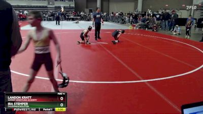 75 lbs Quarterfinal - Ira Stemper, Caledonia/Houston vs Landon Kratt, Summit Wrestling Academy