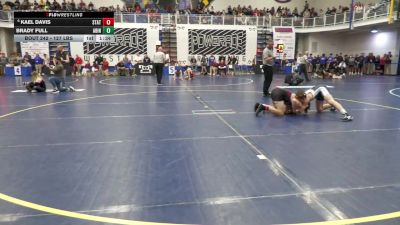 127 lbs R-32 - Kael Davis, State College vs Brady Full, Abington Heights