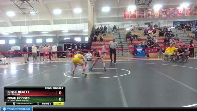 125 lbs Cons. Round 3 - Bryce Beatty, Millersville vs Noah Hodges, Alderson Broaddus