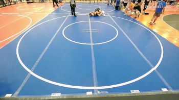 140 lbs Semifinal - Kolbe Bargas, Salina Wrestling Club vs Stetson Matheson, Pryor Tigers