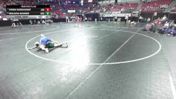 D2-106 lbs Cons. Semi - Owen Dorshorst, Lodi vs Malakai Barker, Osceola
