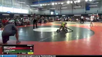 106 lbs Round 2 (6 Team) - Tyson Flavin, Tiger Elite vs Brett Schurr, Beach Bums