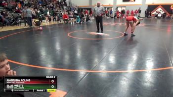 G-5 lbs Round 4 - Ellie Weets, Vinton-Shellsburg vs Angelina Roling, Highland, Riverside