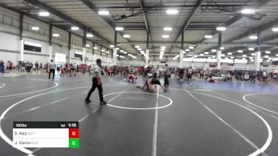 190 lbs Semifinal - Samuel Nez, No Team vs James Davis, BlackCat WC