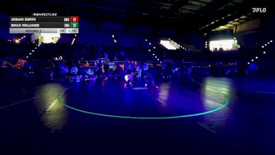 80-86 lbs Round 2 - Brax Williams, Sanderson Wrestling Academy vs Josiah Smith, Defiant Wrestling Club