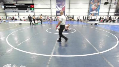 135 lbs Rr Rnd 3 - Chance Kreps, The Fort Hammers vs Silas Robertson, D3 Training Center