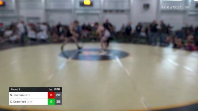 140 lbs Round 2 - Nate Harden, Metro All-Stars vs Caleb Crawford, Darkhorse