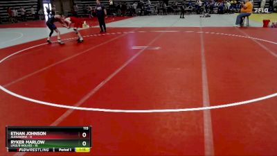 115 lbs Semis & 1st Wrestleback (8 Team) - Ryker Marlow, LPGE/B Wolves vs Ethan Johnson, Alexandria