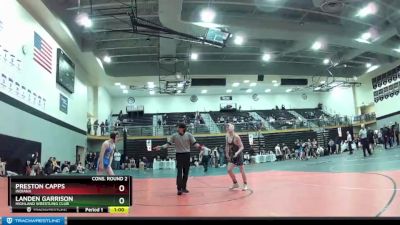 119 lbs Cons. Round 2 - Preston Capps, Indiana vs Landen Garrison, Highland Wrestling Club