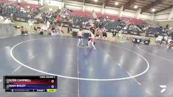 74 lbs Cons. Round 2 - Colter Campbell, AK vs Logan Bailey, CT