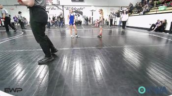 57-62 lbs Rr Rnd 5 - Lainey Davie, Salina Wrestling Club vs Chloe Grimes, Tiger Trained Wrestling