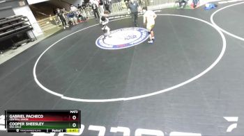 144 lbs 3rd Place Match - Cooper Sheesley, USA Gold vs Gabriel Pacheco, Central Union