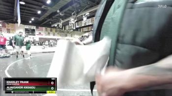 165 lbs Champ. Round 3 - Kingsley Frank, Helix Charter vs Aliaksandr Kikiniou, Poway