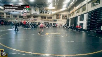 105 lbs 5th Place Match - Alana Mickem, Rolla vs Brooke Wideman, St Clair