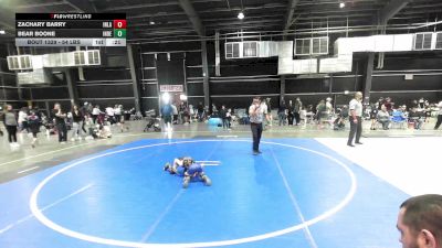 54 lbs 5th Place - Zachary Barry, Inland Elite vs Bear Boone, Independent