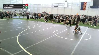 58 lbs Consi Of 4 - Cyrus Ramirez, Elite Wrestling Hawaii vs Max Jimenez, Total Kaos WC