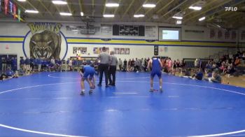 150 lbs Semifinal - Gabriel Brisker, Wilton vs Kaizin Eberhart, Dike-New Hartford