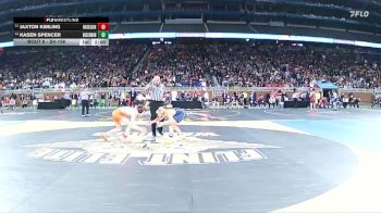 D4-106 lbs Champ. Round 1 - Jaxton Kimling, Hudson vs Kasen Spencer, Roscommon