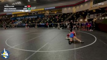 115 lbs 19th Place Match - Bella Romando, Lockport (Twp.) vs Isabella Kos, Decorah