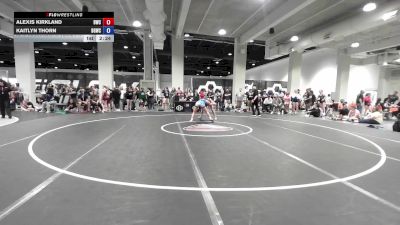 Cons. Round 2 - Alexis Kirkland, Bonneville Wrestling Club vs Kaitlyn Thorn, Big Game Wrestling Club MT