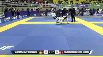 Marcus Vinícius Venâncio Cardoso vs Walker Adão Calixto Dos Santos F 2025 Brasileiro Jiu-Jitsu IBJJF