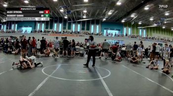 72 lbs Semis & 1st Wrestleback (8 Team) - Robert Gibbs, Misfits United vs Alex Strobl, Cocoa Beach WC