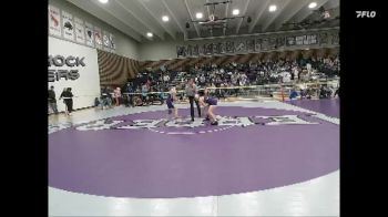 125 lbs Cons. Semi - Gillian Holman, Glenrock vs Kanyn Padden, Harding County