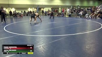 135 lbs Round 2 (6 Team) - Paige Gershmel, Montana vs Sofia Delgado, SOWA