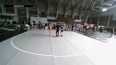 105 lbs Quarterfinal - Rhiannon Towers, Sanderson Wrestling Academy vs Corrine Hendricks, Bonneville