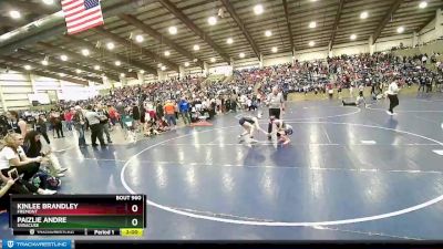 100 lbs Cons. Round 5 - Kinlee Brandley, Fremont vs Paizlie Andre, Syracuse