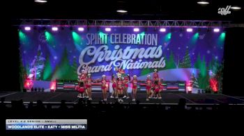 Woodlands Elite - Katy - Miss Militia [2025 L4.2 Senior - Small] 2025 Spirit Celebration Christmas Grand Nationals