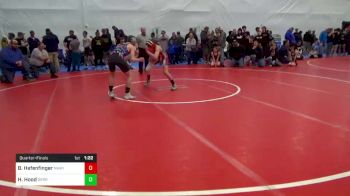 125 lbs Quarterfinal - Bryce Hefenfinger, Marysville vs Hayden Hood, Derry