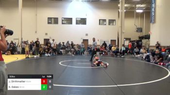 50 lbs Rr Rnd 2 - Jace Strittmatter, Team Round-Up K-8 vs Sawyer Oakes, ACES K-8