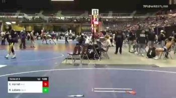 126 lbs Consi Of 4 - Ryan Lobato, Team So-Cal vs Xavior Harrell, W4r