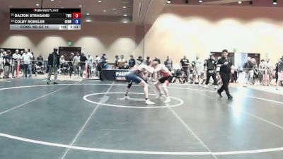 132 lbs Cons. Rd Of 16 - Dalton Stragand, Tiger Wrestling Club vs Colby Roesler, Cellar Dwellers