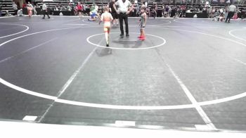 52 lbs Consi Of 8 #2 - Elijah Flores, Jflo Trained vs Carter Tompkins, King Select