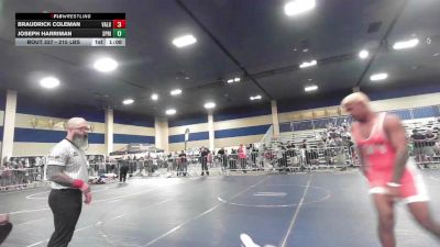 215 lbs Round Of 16 - Braudrick Coleman, Valhala WC vs Joseph Harriman, Spring Hills WC