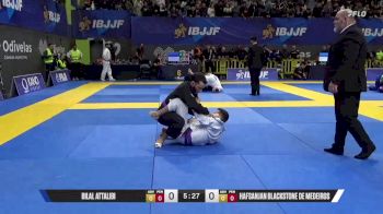 Hafsanjan Blackstone De Medeiros vs Bilal Attalibi 2025 European Jiu-Jitsu IBJJF Championship