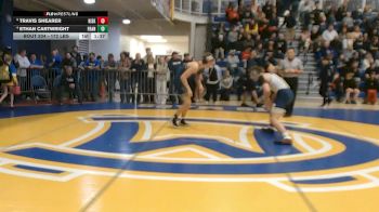 172 lbs Quarterfinal - Travis Shearer, Kiski Area vs Ethan Cartwright, Franklin Regional