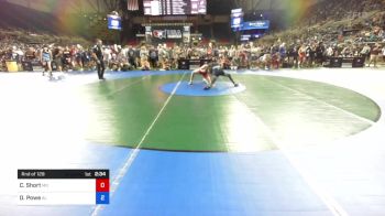 145 lbs Rnd Of 128 - Chase Short, Missouri vs Daishun Powe, Alabama