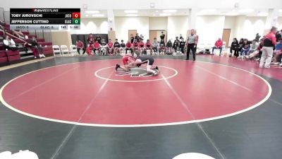 138 lbs Semis & 3rd Wb (16 Team) - TOBY JUROVSCHI, Jackson County vs Jefferson Cuttino, Glynn Academy