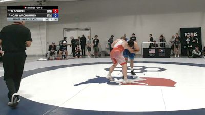 77 kg Cons. Quarters - TJ Schierl, Ohio RTC/ Titan Mercury Wrestling Club vs Noah Wachsmuth, Nyac