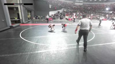 90 lbs Cons. Round 2 - Liam Hanlon, Hartford vs Landon Oliver, Southside Lutheran WC