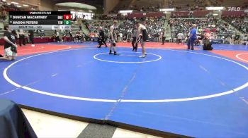 160 lbs Cons. Semi - Mason Peters, Team Conquer Wrestling vs Duncan Macartney, Bentonville Wrestling Club